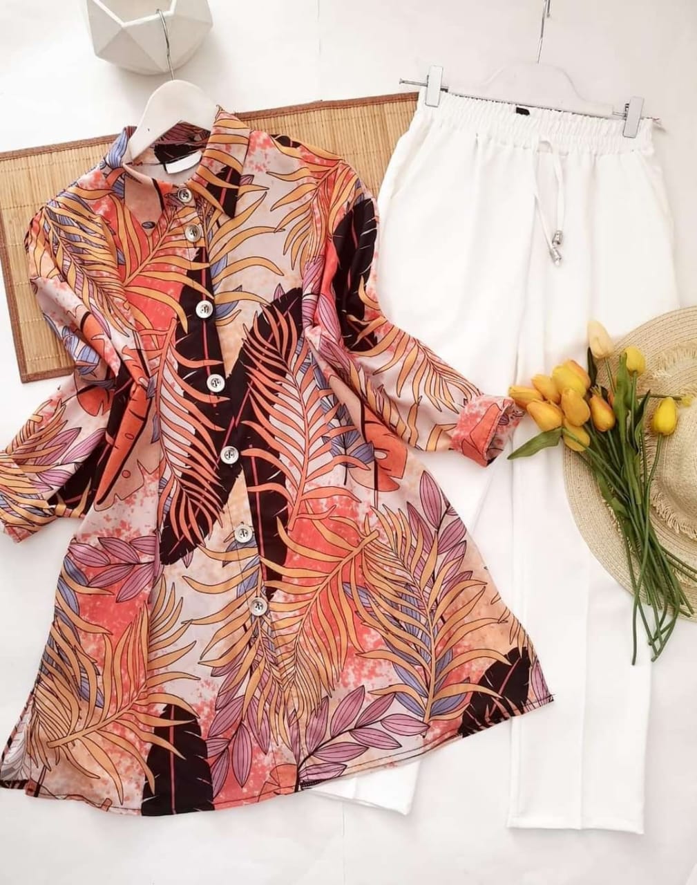 SW-K-001: Kurta Palazzo Set