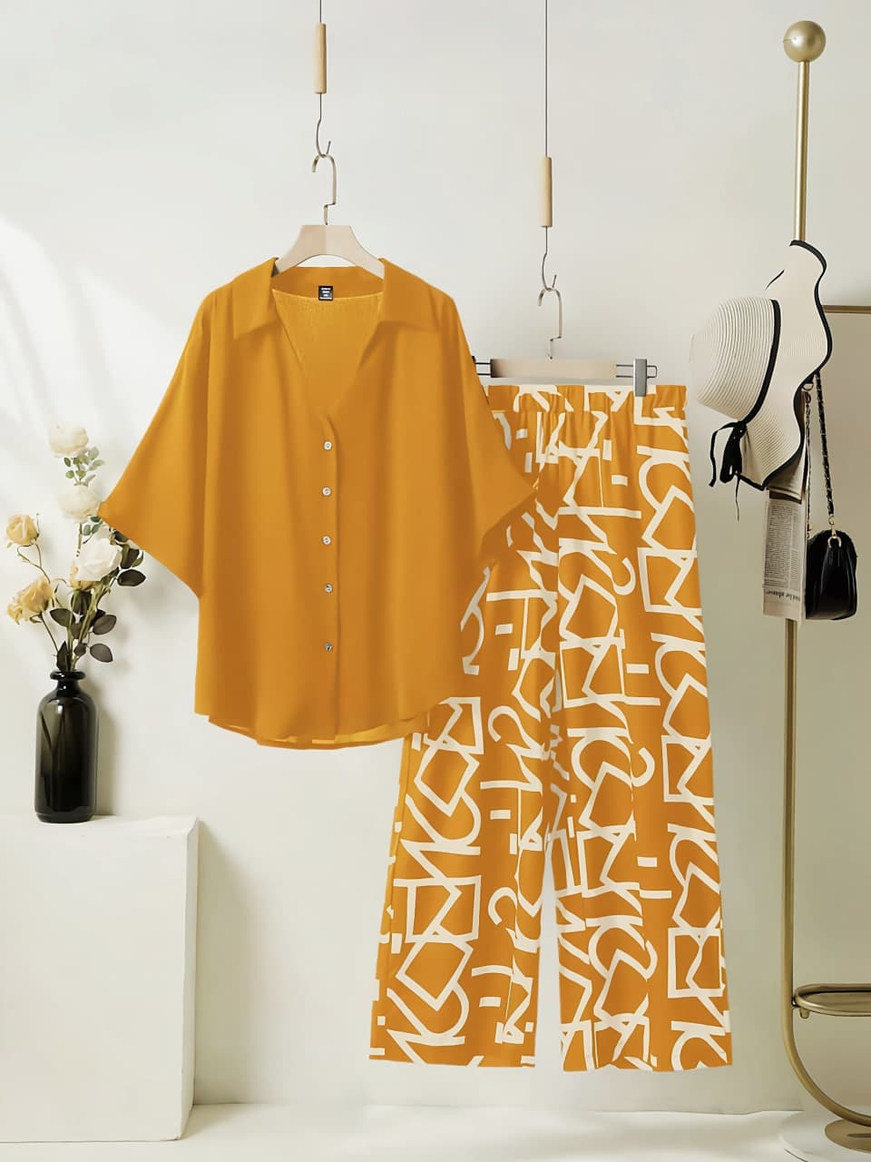 SW-TP-169: Top & Palazzo Set