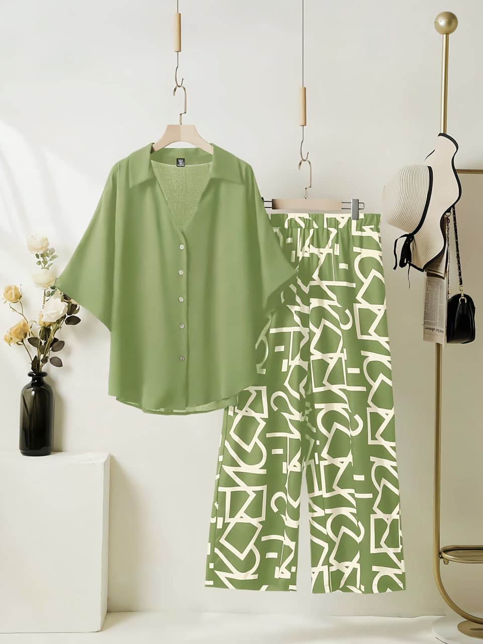 SW-TP-169: Top & Palazzo Set