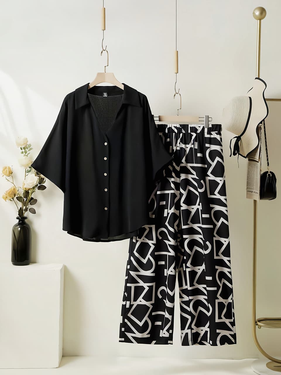 SW-TP-169: Top & Palazzo Set