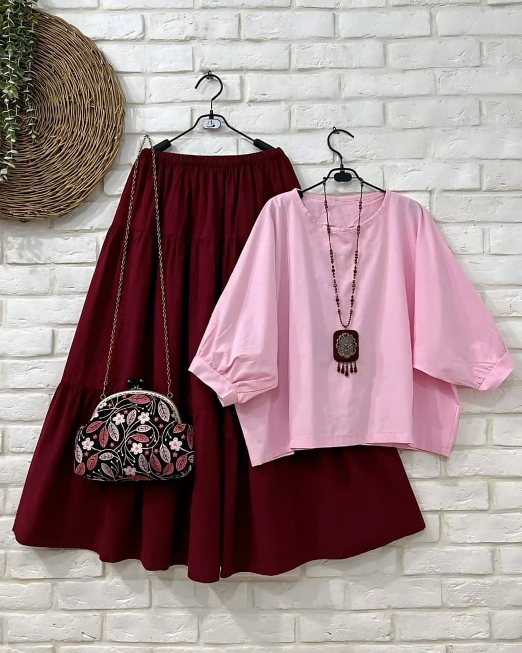 SW-TS-190: Top and Skirt Set