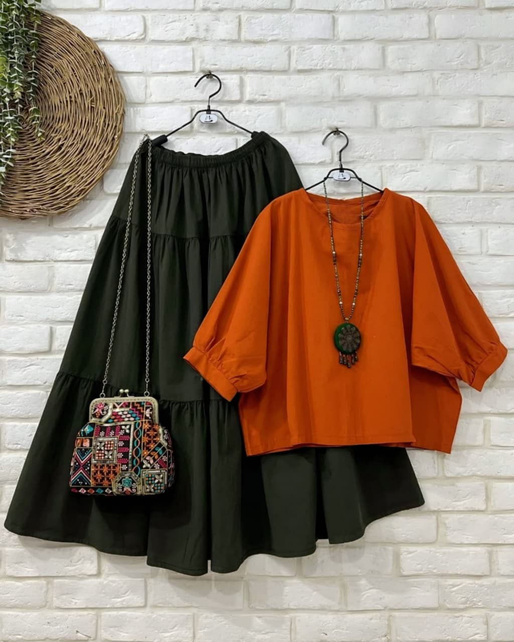 SW-TS-190: Top and Skirt Set